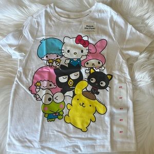 Hello kitty & friends tee size 4T